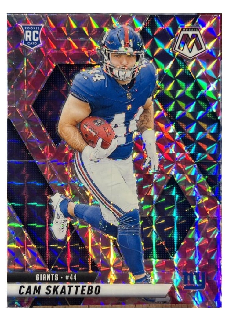 2025 Panini Mosaic Cam Skattebo #305 card