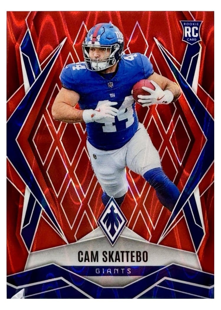 2025 Panini Phoenix Cam Skattebo #168 card