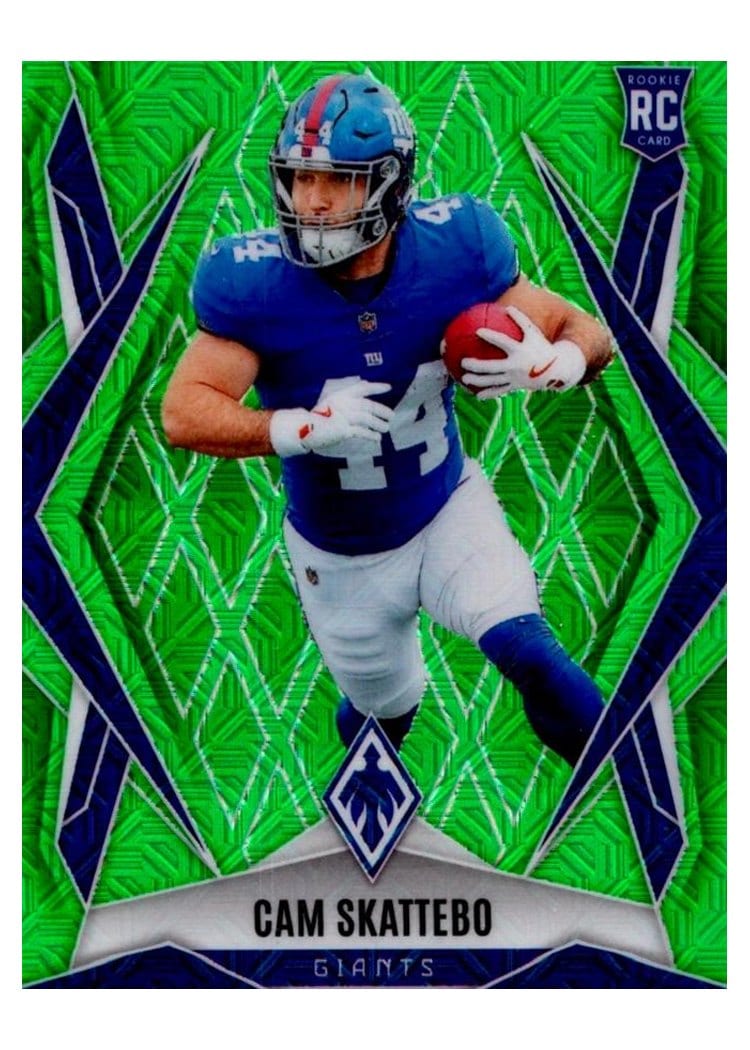 2025 Panini Phoenix Cam Skattebo #168 card