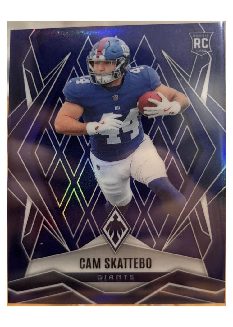 2025 Panini Phoenix Cam Skattebo #168 card