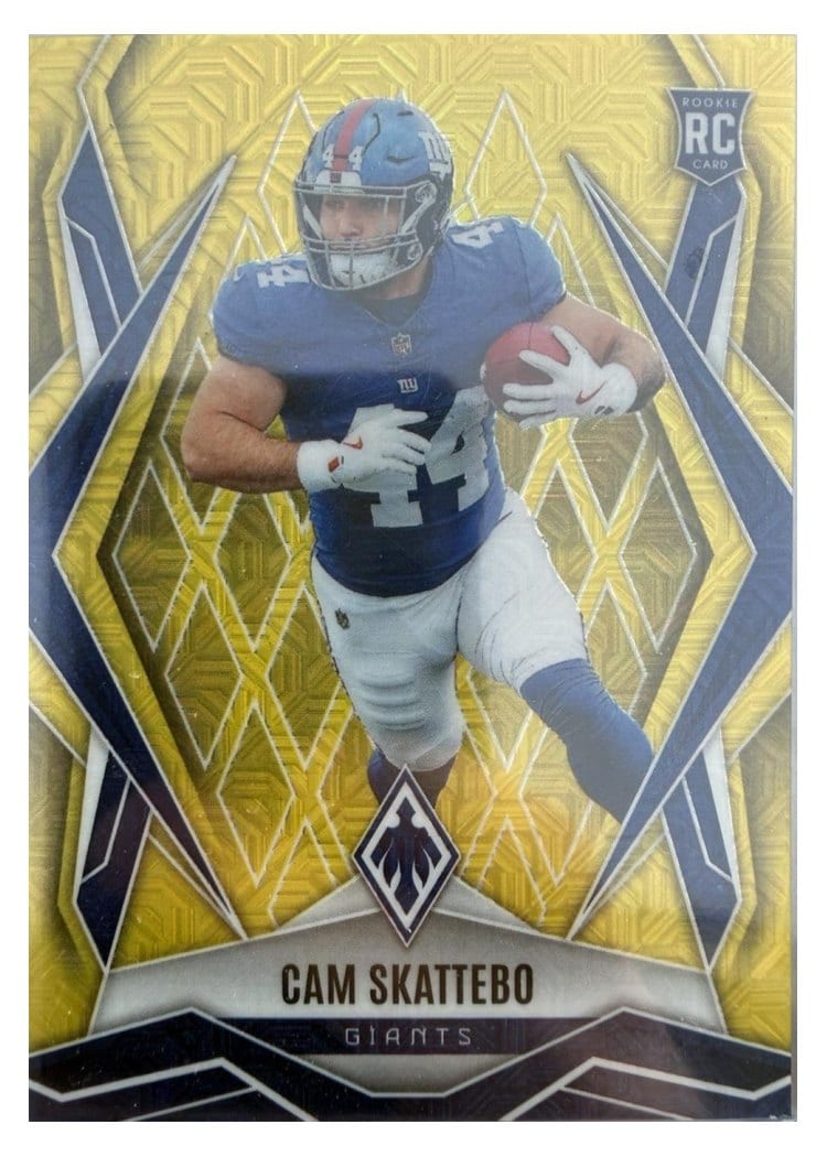 2025 Panini Phoenix Cam Skattebo #168 card