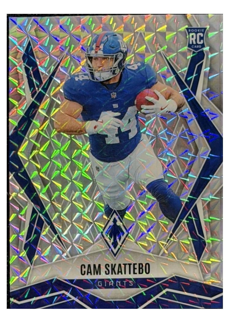 2025 Panini Phoenix Cam Skattebo #168 card