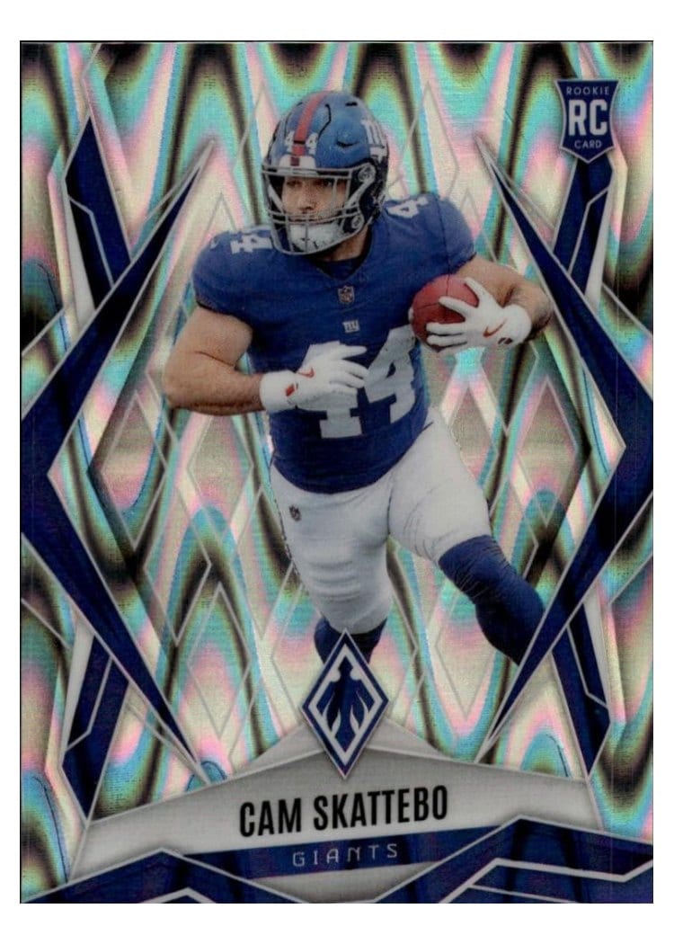 2025 Panini Phoenix Cam Skattebo #168 card