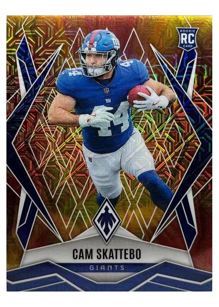 2025 Panini Phoenix Cam Skattebo #168 card