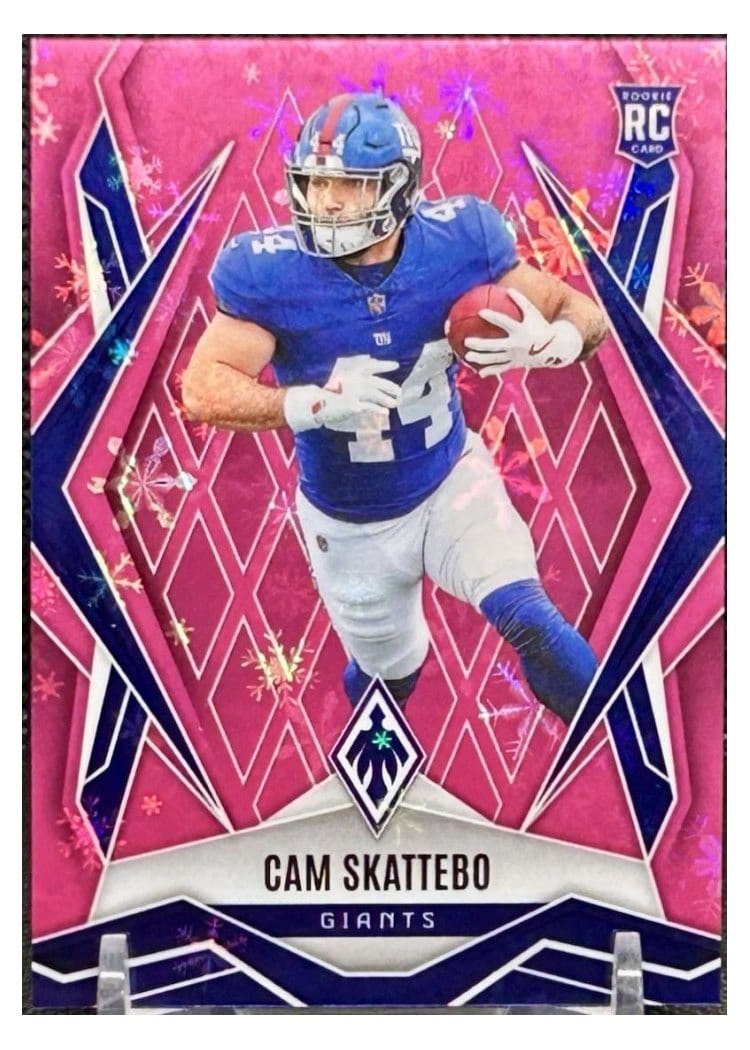 2025 Panini Phoenix Cam Skattebo #168 card