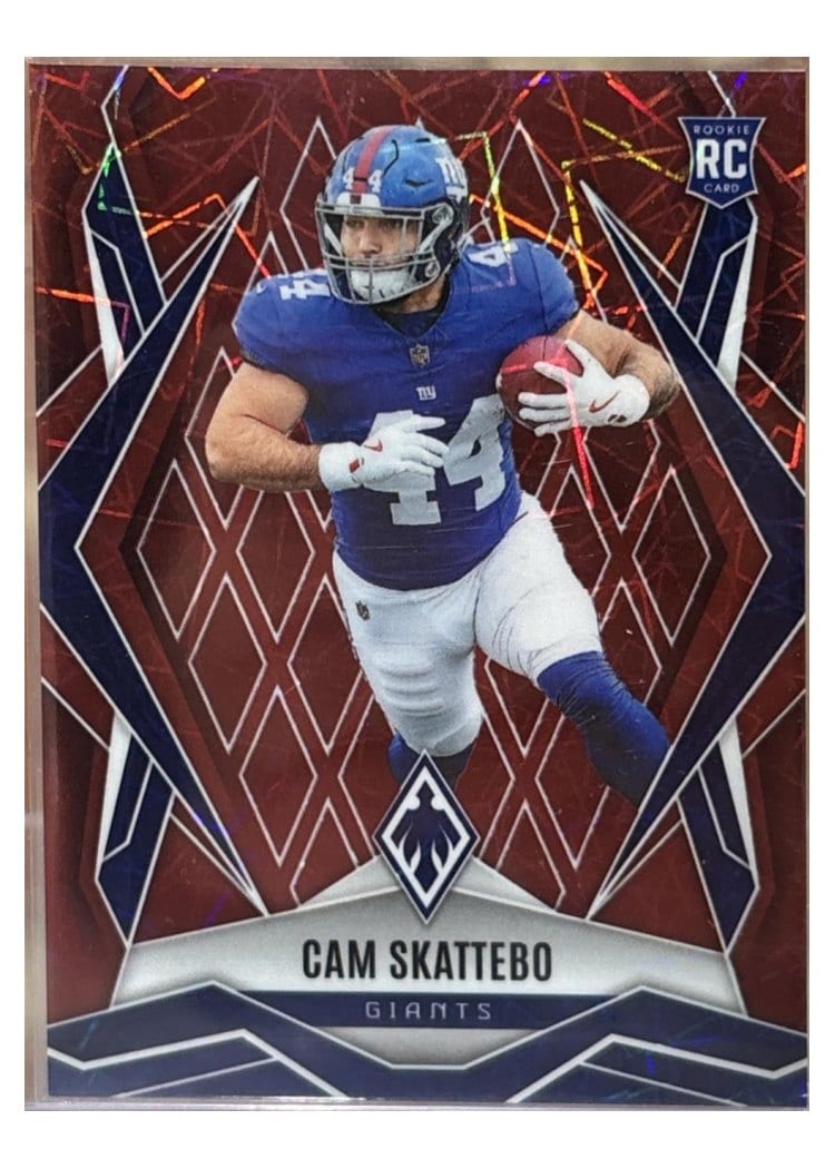 2025 Panini Phoenix Cam Skattebo #168 card