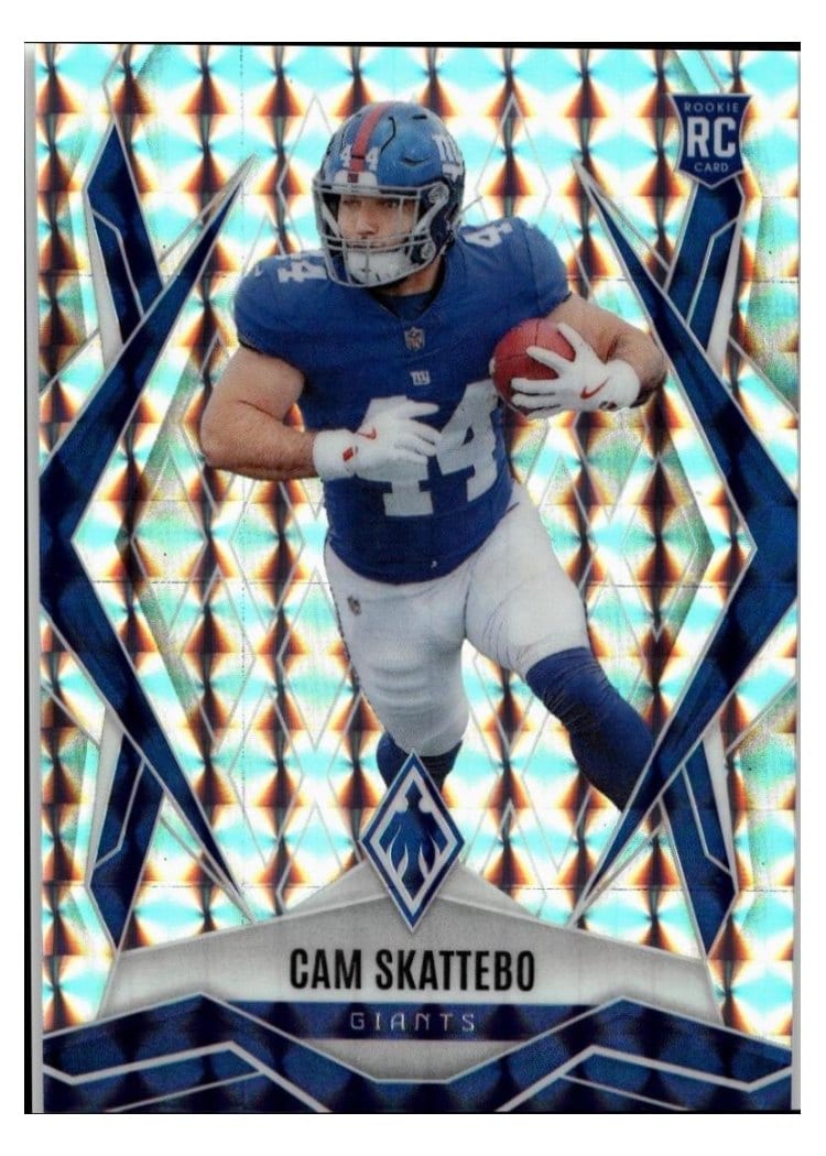 2025 Panini Phoenix Cam Skattebo #168 card