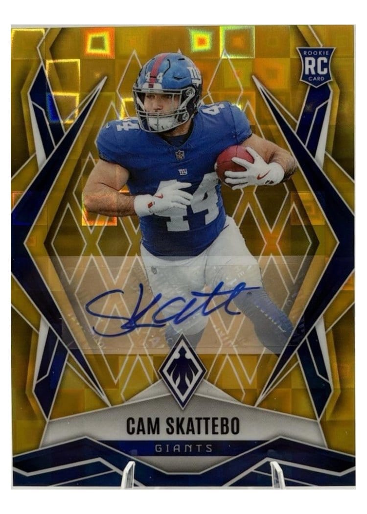 2025 Panini Phoenix Cam Skattebo #168 card