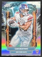 2025 Topps Cosmic Chrome Extraterrestrial Talent Cam Skattebo #ET-4
