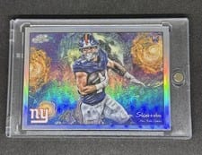 2025 Topps Cosmic Chrome Stars in the Night Cam Skattebo #STN-5 card