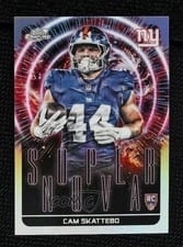 2025 Topps Cosmic Chrome Supernova Cam Skattebo #SPN-6 card