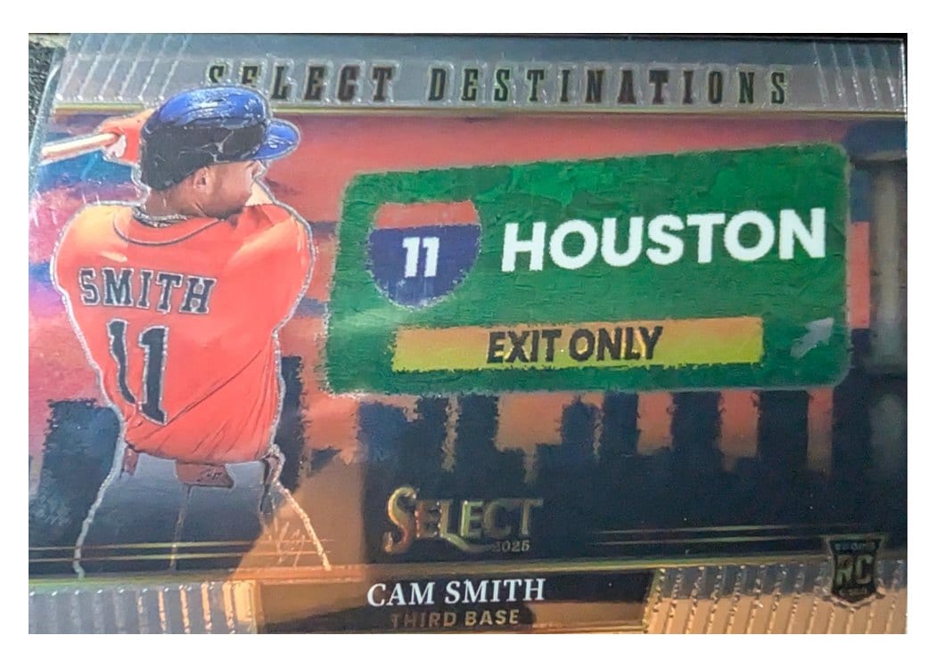 2025 Panini Select Select Destinations Cam Smith #8 card