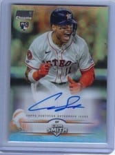 2025 Stadium Club Chrome Autographs Cam Smith #SCCA-CSM card