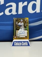 2025 Topps Gilded Collection Chrome Gold Autographs Cam Smith #CGA-CA card