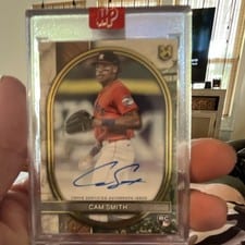 2025 Topps Museum Collection Archival Autographs Cam Smith #AA-CAM card