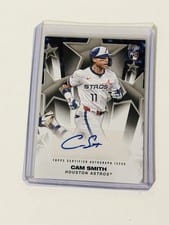 2025 Topps Update Baseball Stars Autographs Cam Smith #BSAU-CS