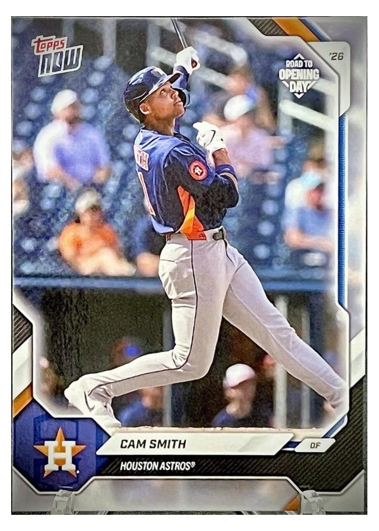 2026 Topps Now Road to Opening Day Base Set Cam Smith #OD-109 card