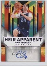 2024-25 Panini Court Kings Heir Apparent Autographs Cam Spencer #HA-SPC card