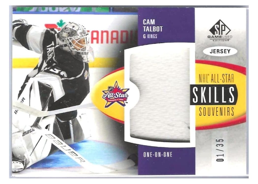 2024-25 SP Game Used 2024 All-Star Skills Souvenirs Jersey Relics Cam Talbot #SV-CT card