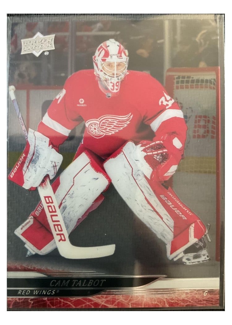 2024-25 Upper Deck Base Set Cam Talbot Clear Cut #548 card