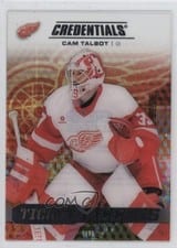 2025-26 Upper Deck Credentials Acetate Ticket Access Cam Talbot #TA-CT