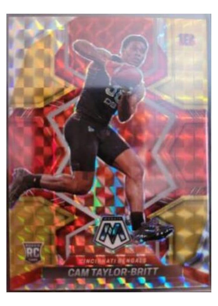 2022 Panini Mosaic Base Set Cam Taylor-Britt #393 card
