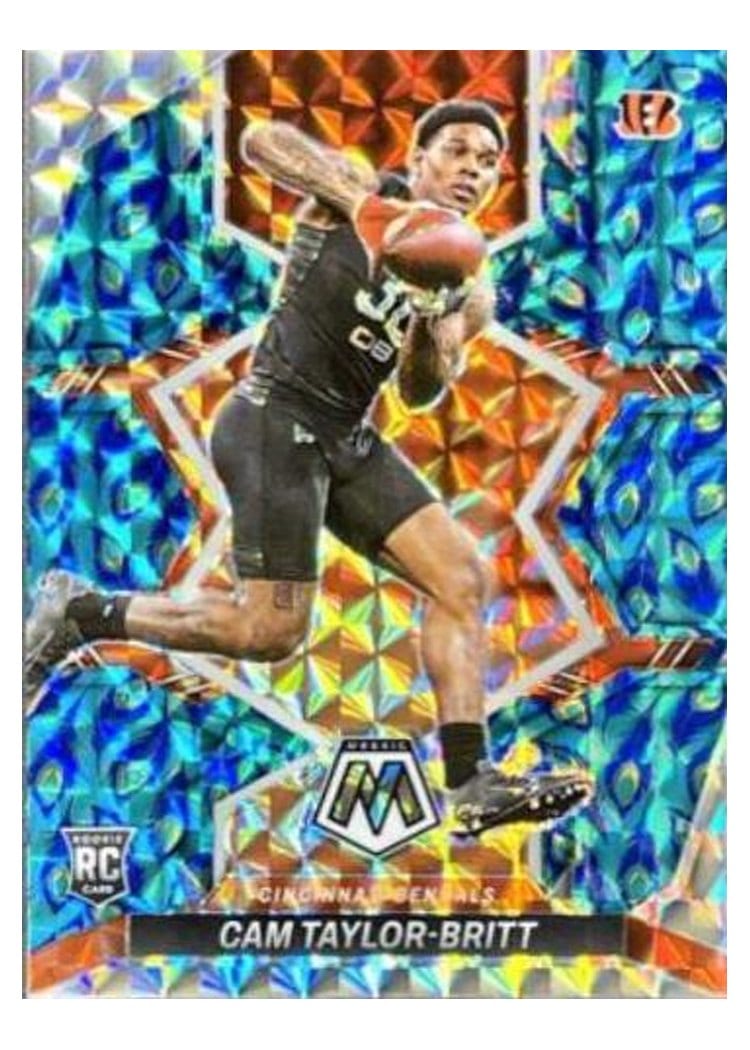 2022 Panini Mosaic Base Set Cam Taylor-Britt #393 card