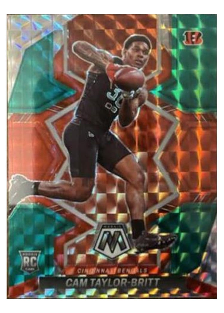 2022 Panini Mosaic Base Set Cam Taylor-Britt #393 card