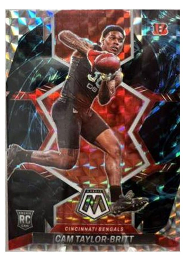 2022 Panini Mosaic Base Set Cam Taylor-Britt #393 card