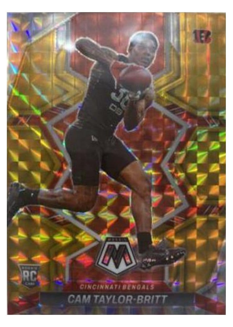 2022 Panini Mosaic Base Set Cam Taylor-Britt #393 card