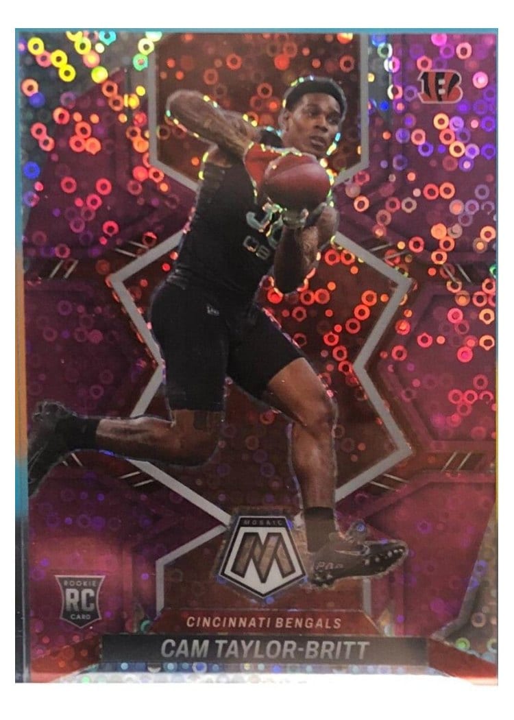 2022 Panini Mosaic Base Set Cam Taylor-Britt #393 card