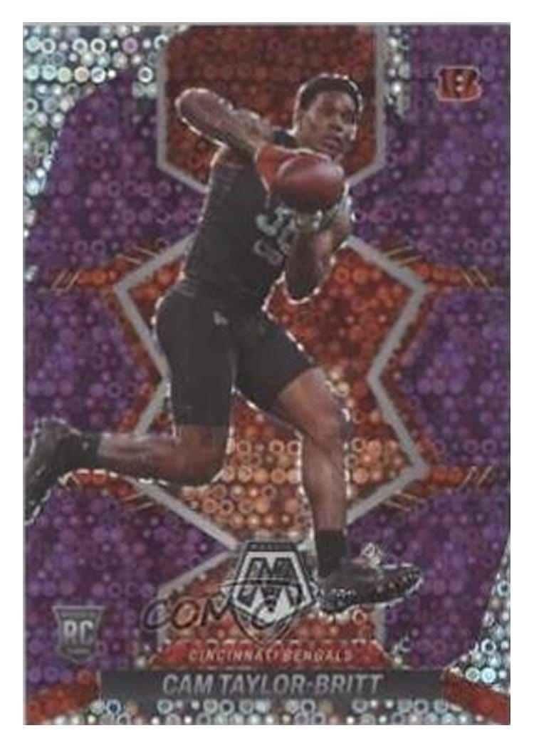 2022 Panini Mosaic Base Set Cam Taylor-Britt #393 card