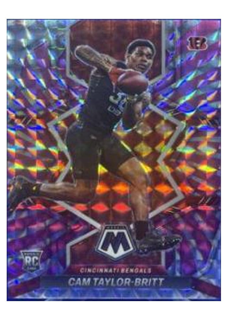 2022 Panini Mosaic Base Set Cam Taylor-Britt #393 card