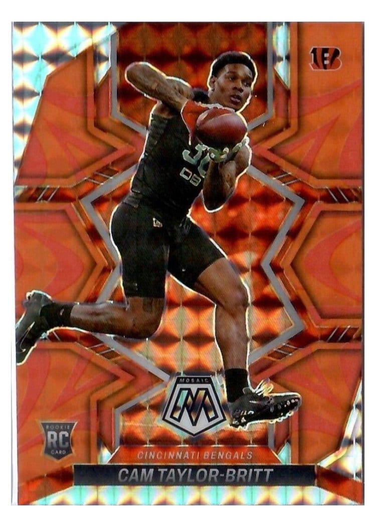 2022 Panini Mosaic Base Set Cam Taylor-Britt #393 card