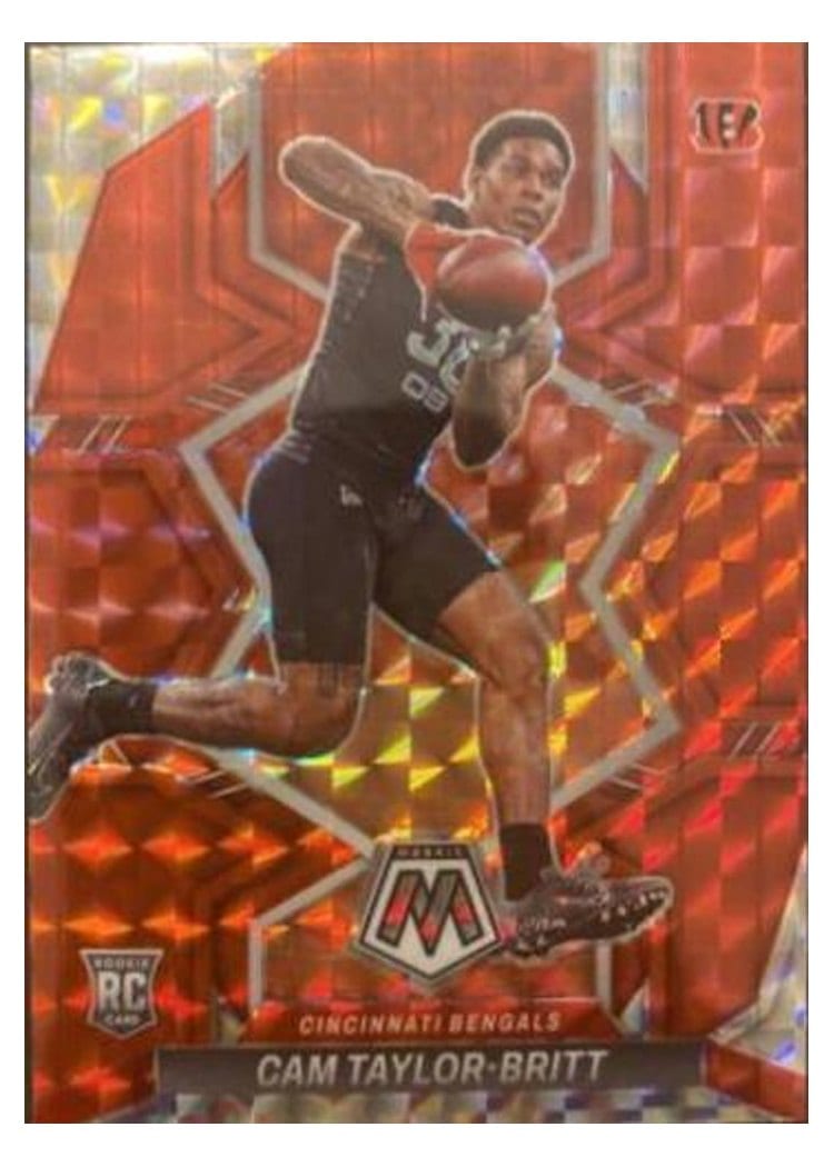2022 Panini Mosaic Base Set Cam Taylor-Britt #393 card