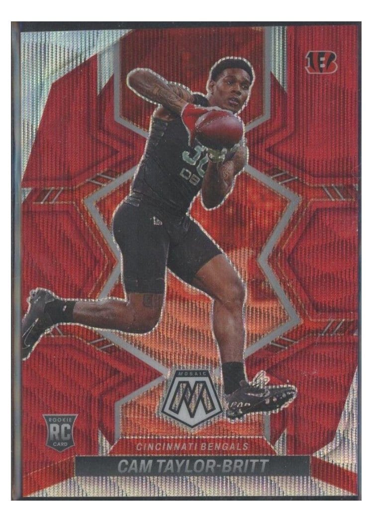 2022 Panini Mosaic Base Set Cam Taylor-Britt #393 card