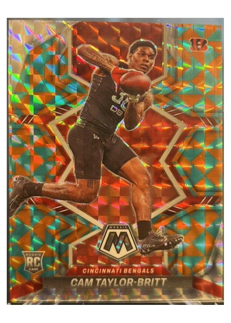 2022 Panini Mosaic Base Set Cam Taylor-Britt #393 card