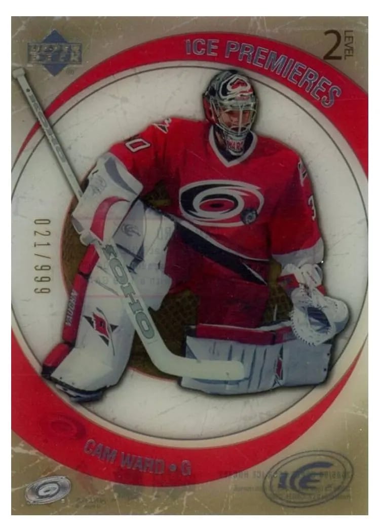 2005 Upper Deck Ice Cam Ward #110 card