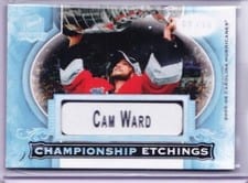 2020-21 Upper Deck The Cup Championship Etchings Cam Ward #CE-CW