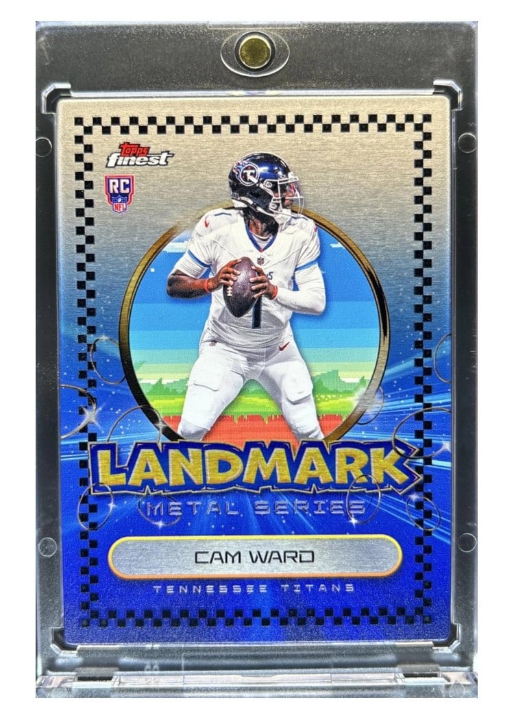 2025 Finest Landmark Metal Series Cam Ward #LMS-1
