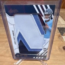 Cam Ward 2025 Panini Absolute Jumbo Jersey Number card