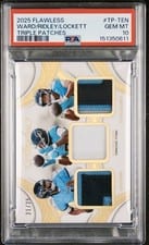 2025 Panini Flawless Rookie Patches Cam Ward #1 card