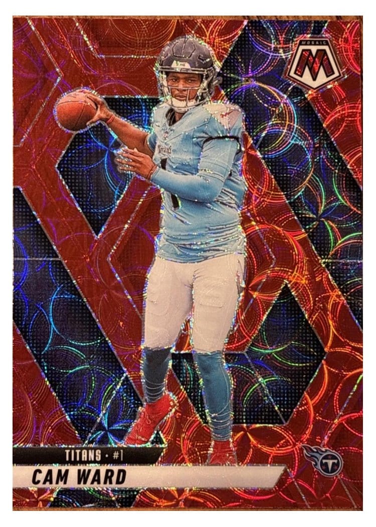 2025 Panini Mosaic Cam Ward #382 card