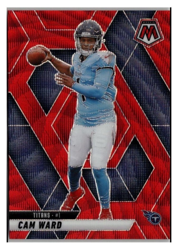 2025 Panini Mosaic Cam Ward #382 card
