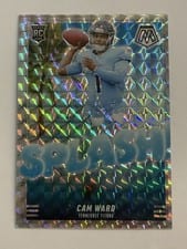 2025 Panini Mosaic Splash Mosaic Cam Ward #13 card