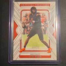 2025 Panini National Treasures Collegiate Base Set Cam Ward #10 card