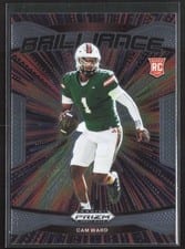 2025 Panini Prizm Draft Picks Brilliance Cam Ward #4 card