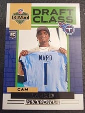 2025 Panini Rookies & Stars Draft Class Cam Ward #15 card