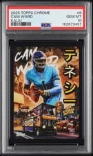 2025 Topps Chrome Kaiju Cam Ward #KAI-8 card
