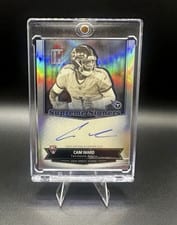 2025 Topps Signature Class Supreme Signers Cam Ward #SS-CWA